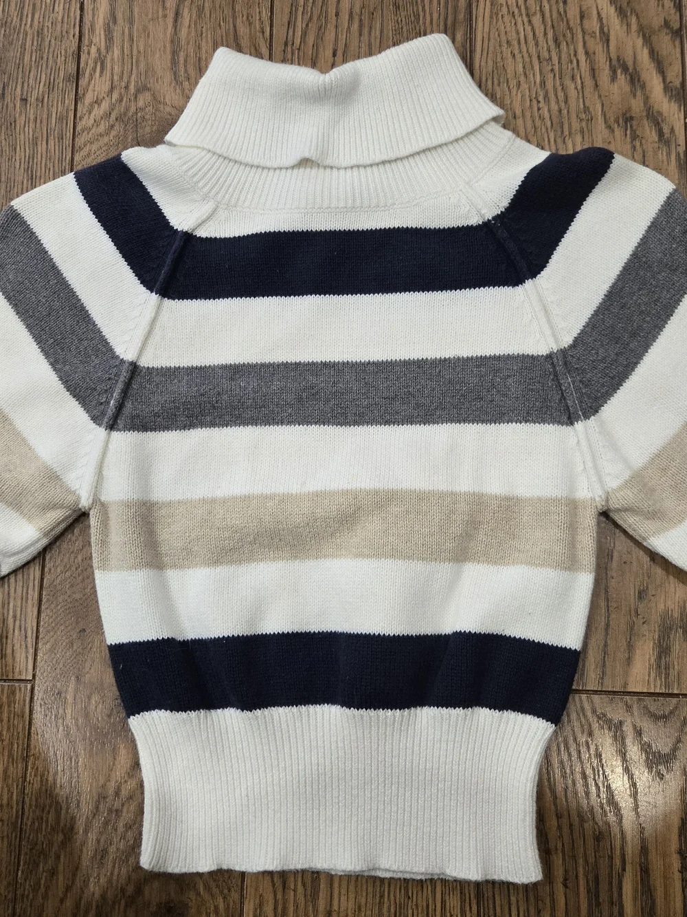 Gymboree Striped Short-Sleeve Sweater